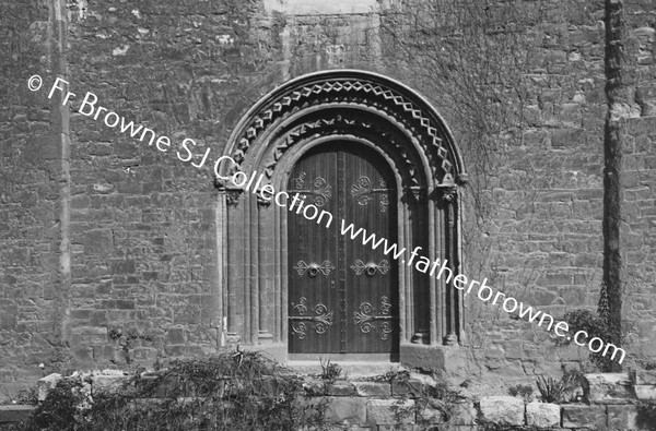 CORNMARKET ST AUDOEN'S CHURCH DOORWAY